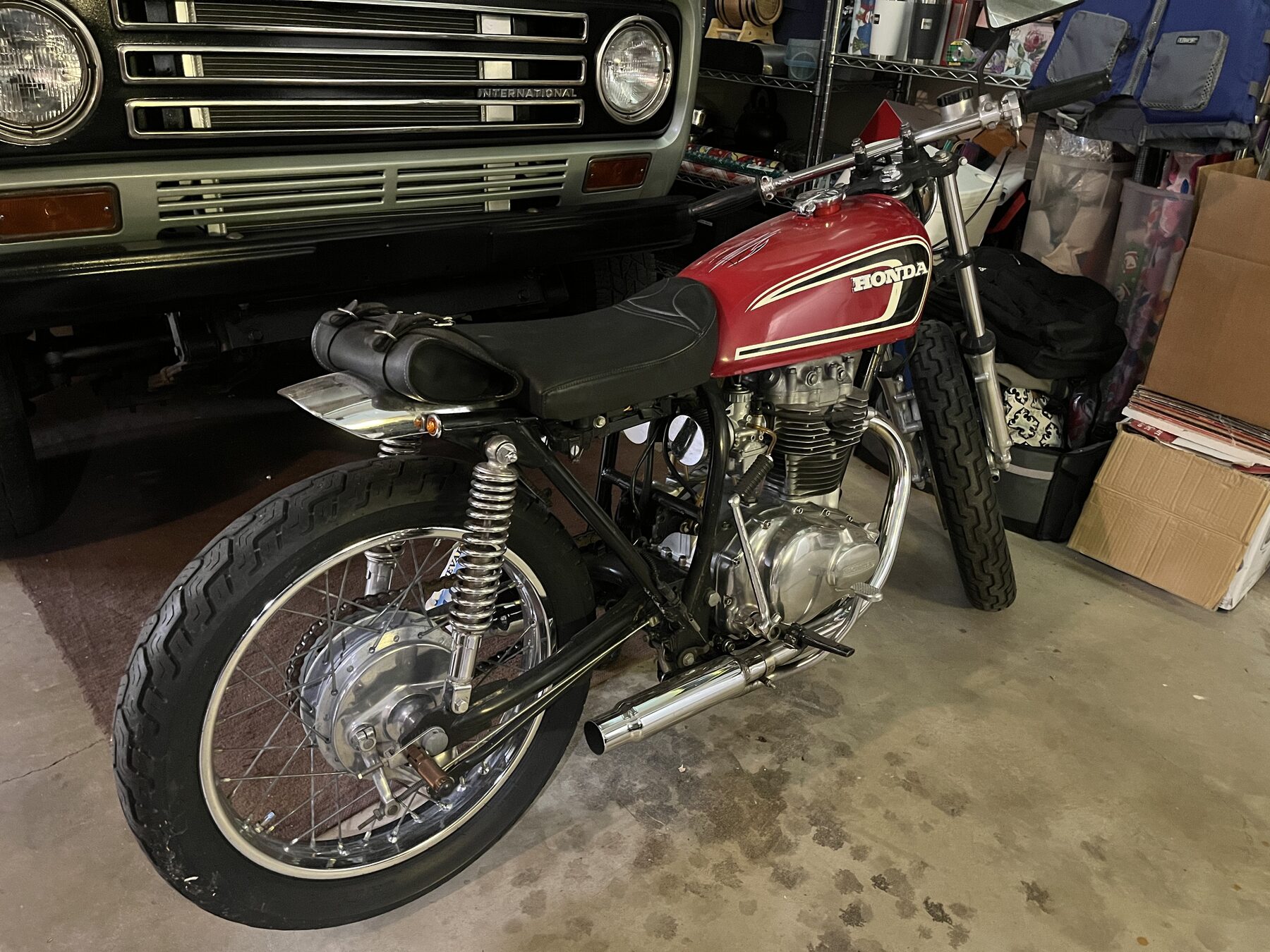CB360 finished side profile