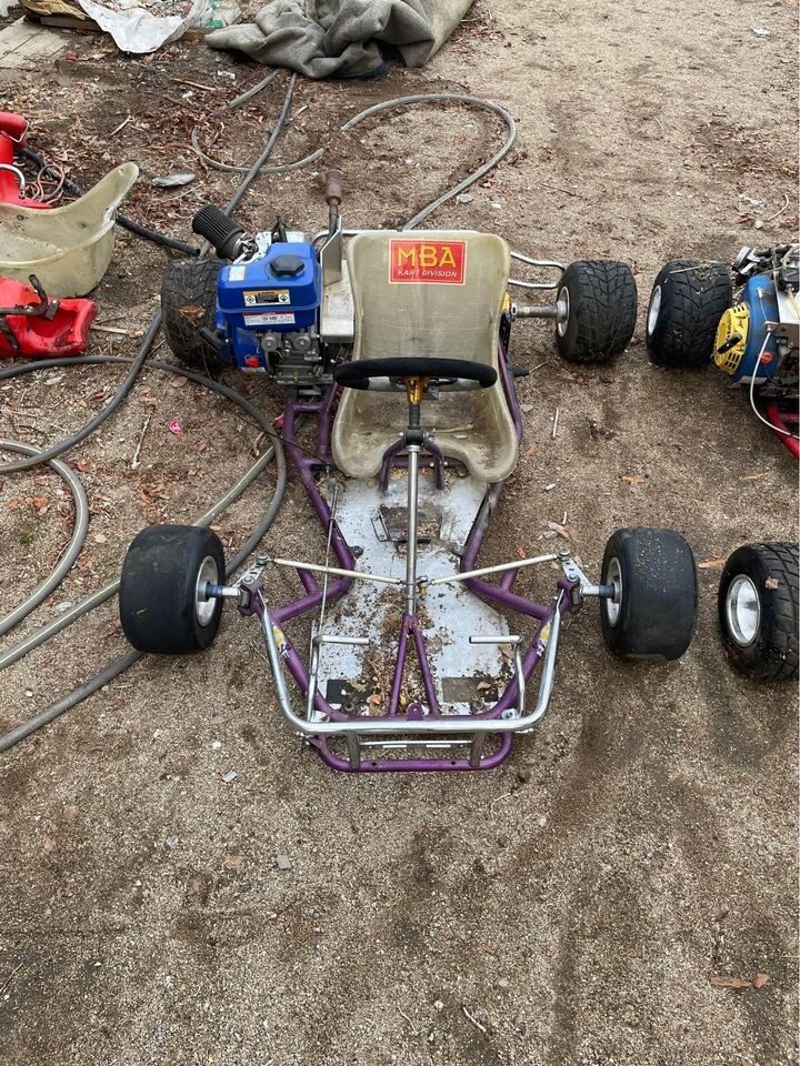 MBA gas go-kart as found