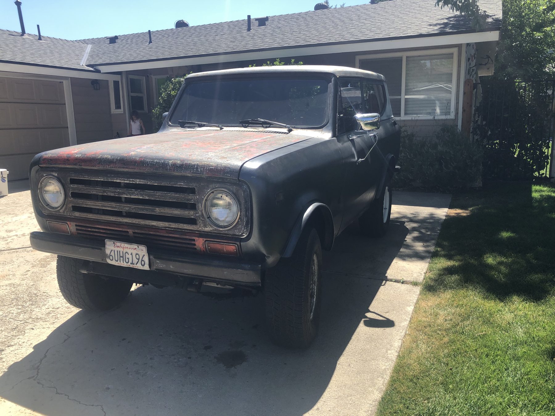 Scout II before restoration
