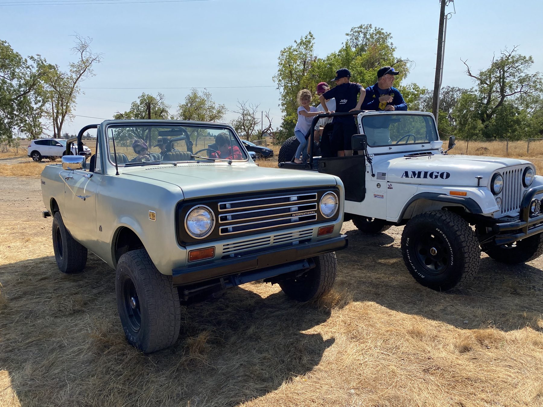 Scout II out with the family