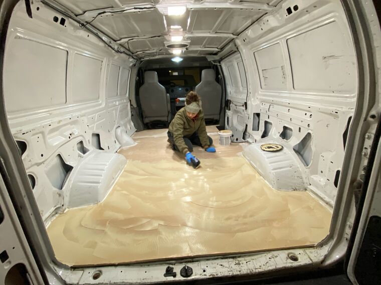 Van subfloor